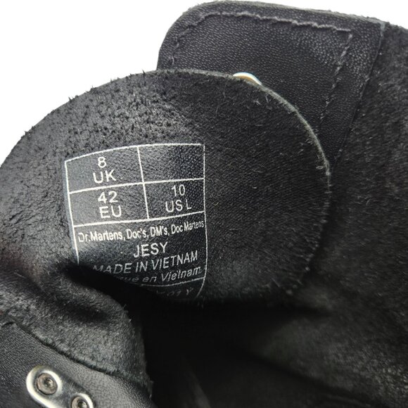 Dr. Martens Jesy Heeled Leather Lace-Up Boots – Size 10 US Womens - Picture 9 of 12